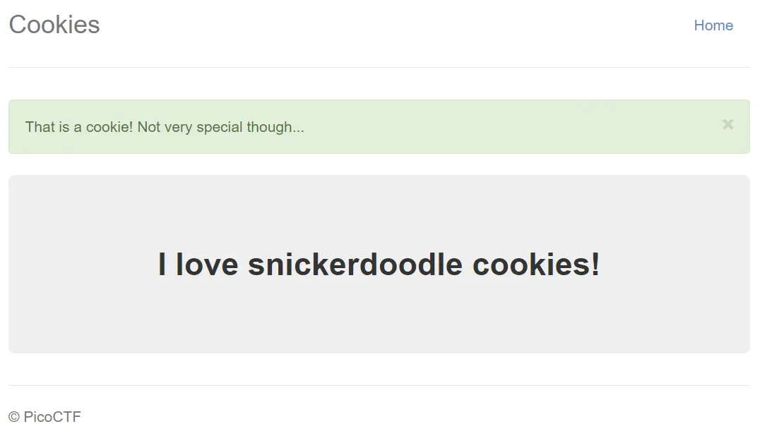picoCTF: Cookies(Web) 이미지 4