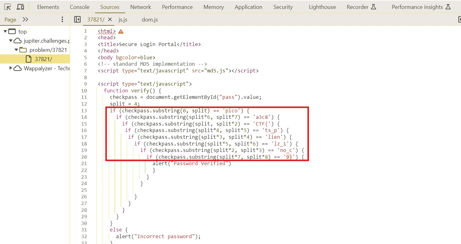 picoCTF: dont-use-client-side(Web) 이미지 3