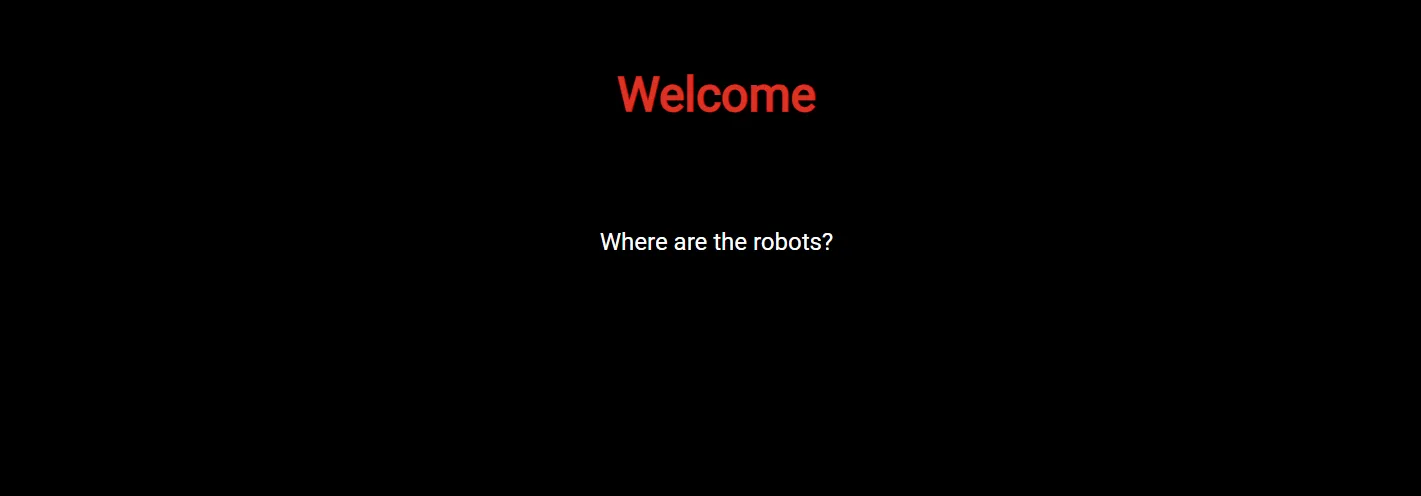 picoCTF: where are the robots(Web) 이미지 2